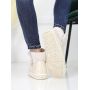 Clear Quilty Boot White