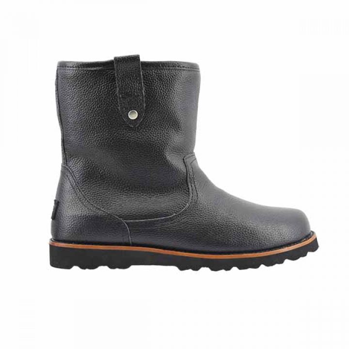 Мужские ботинки Ugg Mens Stoneman Black Leather