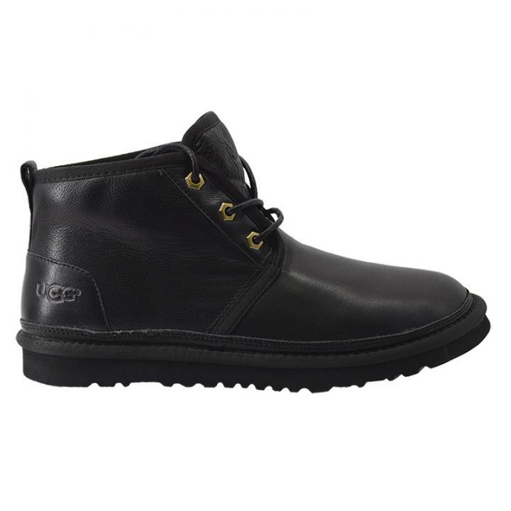 Мужские ботинки Ugg Mens Neumel Black Leather