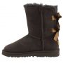 Женские угги Ugg Bailey Bow II Chocolate 