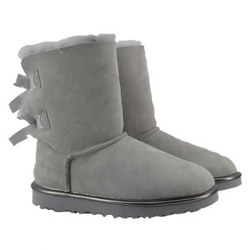 Женские угги Ugg Bailey Bow II Metallic Geyser