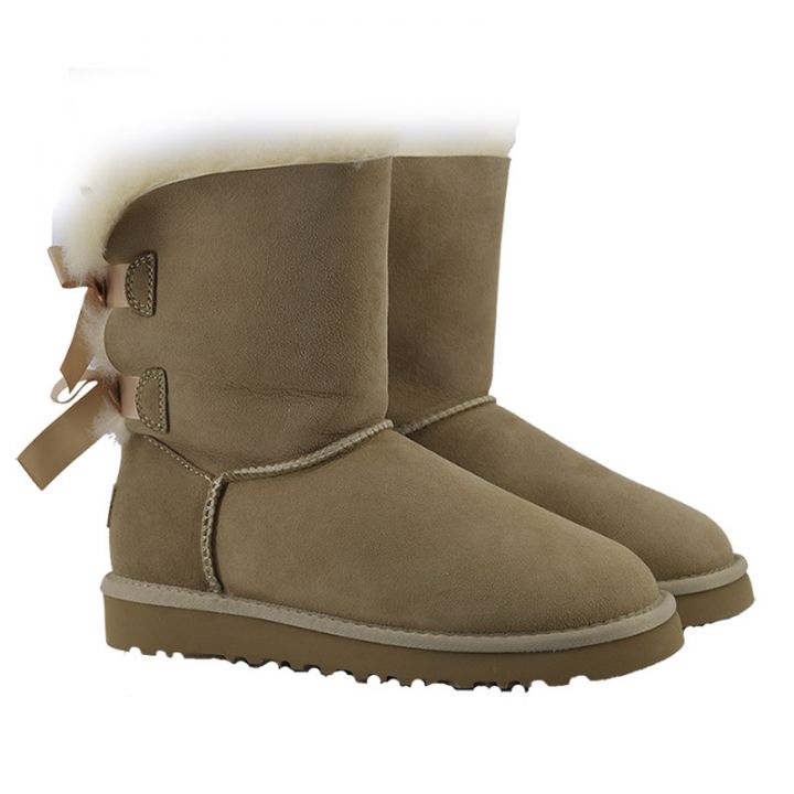 Женские угги Ugg Bailey Bow II Sand
