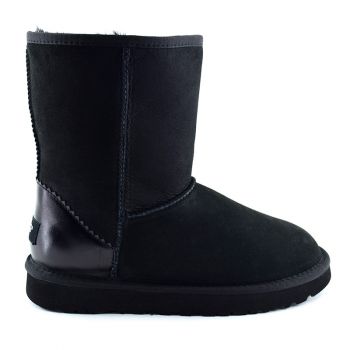 Женские угги Ugg Classic Short II Metallic Black