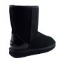 Женские угги Ugg Classic Short II Metallic Black