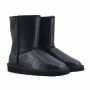 Женские угги Ugg Classic Short Croco Black