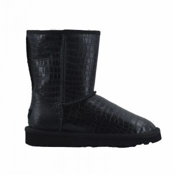 Женские угги Ugg Classic Short Croco Black