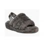 Женские тапочки Ugg Fluff Yeah Slide Charcoal