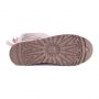 Женские угги Ugg Bailey Bow II Metallic Seashel Pink