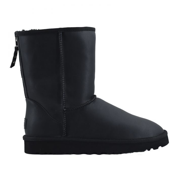 Мужские угги Ugg Men's One Zip Leather Black