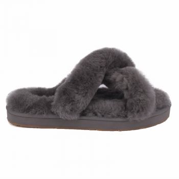 Женские тапочки Ugg Women Slippers Abela Grey
