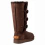 Женские угги Ugg Bailey Button Triplet II Chocolate 