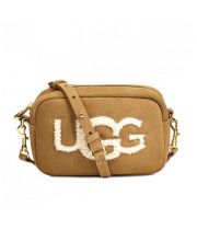 Женская сумка Ugg Janey Sheepskin Crossbody Chestnut
