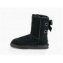 Женские угги Ugg Customizable Bailey Bow Short Boot Black