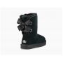 Женские угги Ugg Customizable Bailey Bow Short Boot Black