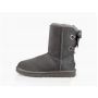 Женские угги Ugg Customizable Bailey Bow Short Boot Grey