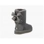 Женские угги Ugg Customizable Bailey Bow Short Boot Grey