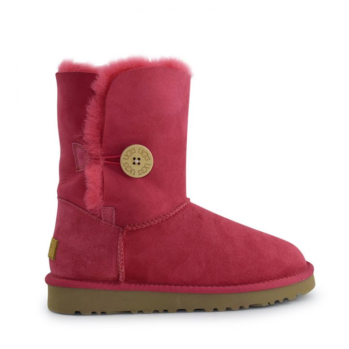 Женские угги Ugg Bailey Button II Red