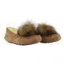 Женские мокасины Ugg Women's Dakota Pom Pom Chestnut