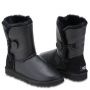 Детские угги Ugg Kids Bailey Button Metallic Black 