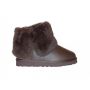 Детские угги Ugg Kids Bailey Button Metallic Chocolate