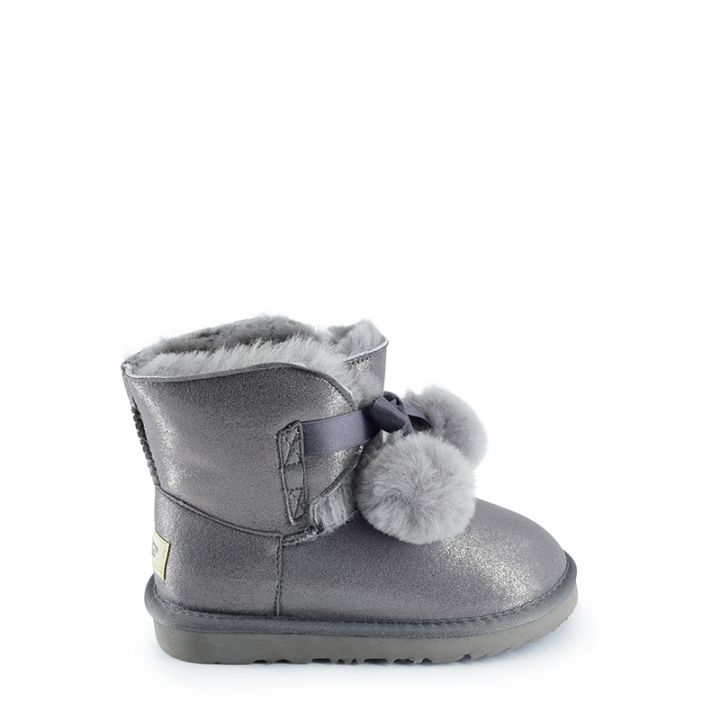 Детские угги Ugg Kid's Gita Metallic Silver