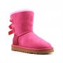 Детские угги Ugg Kids Bailey Bow II Fucsia 