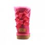 Детские угги Ugg Kids Bailey Bow II Fucsia 