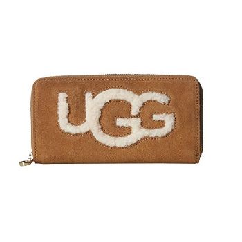 Портмоне Ugg Honey Sheepskin Wallet Chestnut