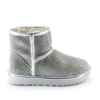 Женские угги Ugg Jimmy Choo Mini Serein II Silver 
