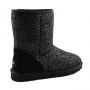 Женские угги Ugg Classic Short Star Dust Black 