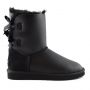 Женские угги Ugg Bailey Bow Metallic Black