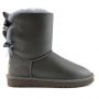 Женские угги Ugg Bailey Bow Metallic Grey