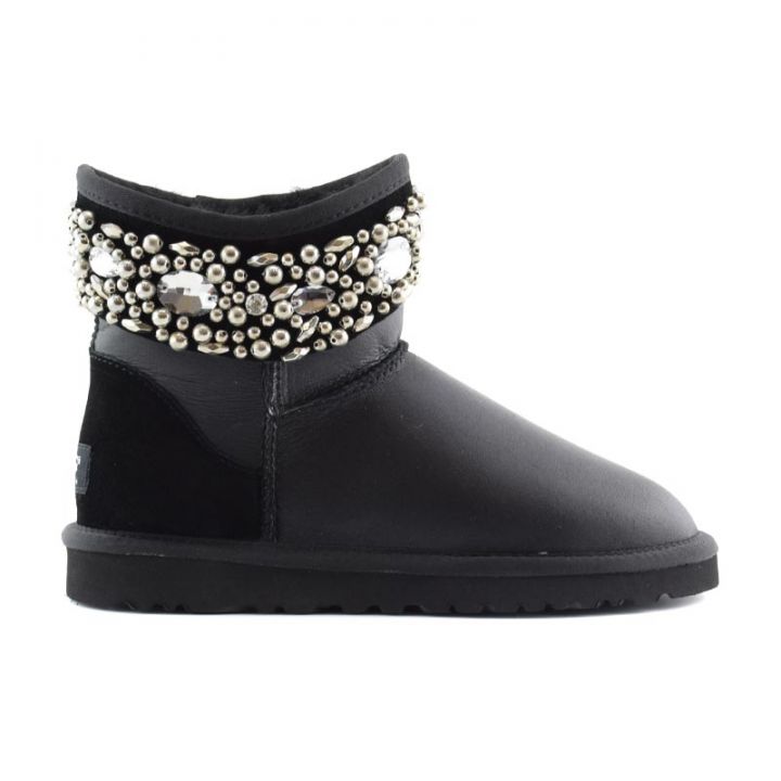 Женские угги Ugg Jewelled Black Metallic