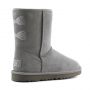 Женские угги Ugg Classic Short Crystal Bow Locomotive Grey