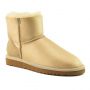 Женские угги Ugg ZIP Mini Soft Gold 