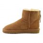 Женские угги Ugg ZIP Mini Chestnut