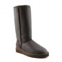 Женские угги Ugg Tall Zip Metallic Chocolate