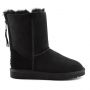 Женские угги Ugg Classic Short ZIP Black