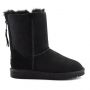 Женские угги Ugg Classic Short ZIP Black