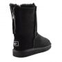 Женские угги Ugg Classic Short ZIP Black