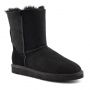 Женские угги Ugg Classic Short ZIP Black
