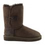 Женские угги Ugg Bailey Button II Chocolate