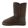 Женские угги Ugg Bailey Button II Chocolate