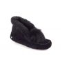 Женские мокасины Ugg Alena Pom-Pom Black