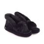 Женские мокасины Ugg Alena Pom-Pom Black