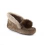 Женские мокасины Ugg Alena Pom-Pom Chocolate
