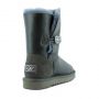 Женские угги Ugg Bailey Button Bling Metallic Grey