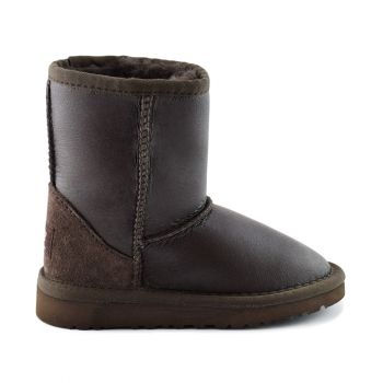 Детские угги Ugg Kids Classic Short Chocolate Metallic