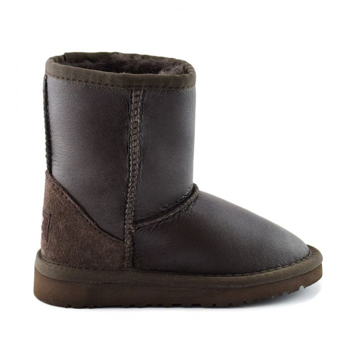 Детские угги Ugg Kids Classic Short Chocolate Metallic