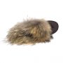 Женские угги Ugg Fox Fur Chocolate